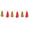 Beistle 8ft. Red & Gold Metallic & Tissue Tassel Garlands, 2ct.